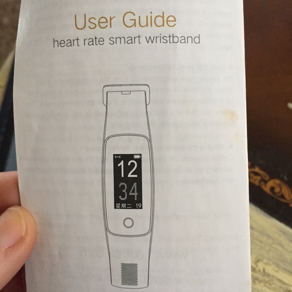 Heart rate smart wristband - Picture 3 of 4